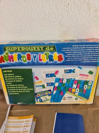 Juego Superquest Números y Letras