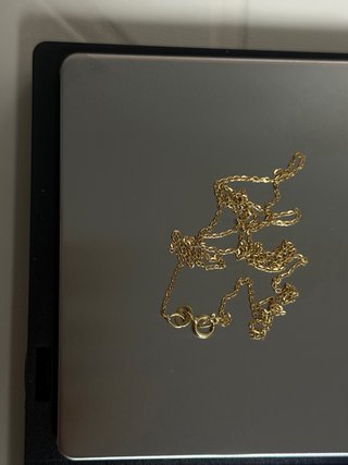 Cadena Oro 18K Primera Ley