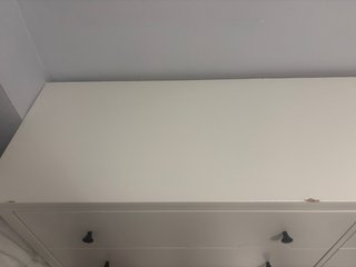 Cómoda Ikea Hemnes 6 cajones blanca