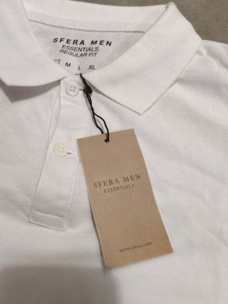Polo Sfera Men Blanco Talla S
