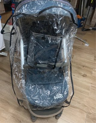 Silla paseo azul Regalo plastico ,manoplas Mayoral
