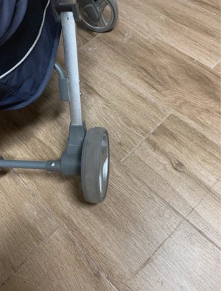 Silla paseo azul Regalo plastico ,manoplas Mayoral