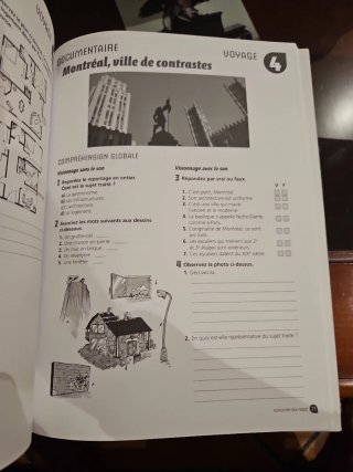 C ́est á dire cahier d ́exercices A2