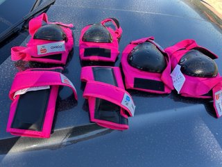 Protecciones Oxelo para patines niña Talla XS
