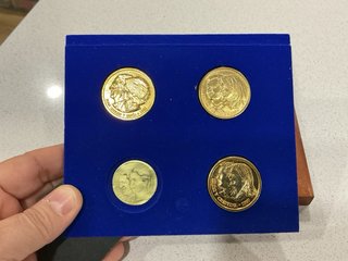 Colección 3 Monedas Monarquía Española