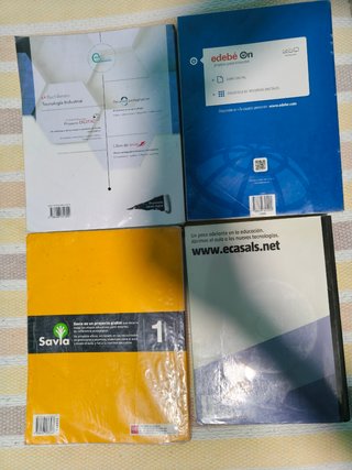 Pack de libros de bachillerato