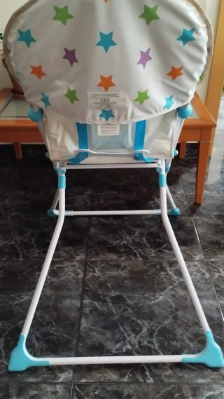 Trona de bebé plegable