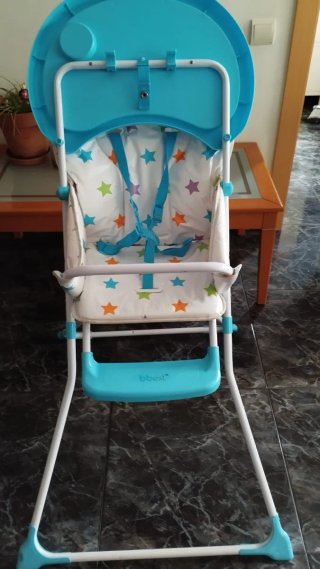 Trona de bebé plegable