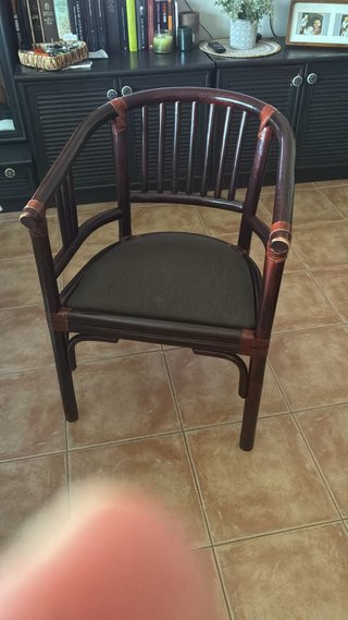 Sillones de bambú cómodos y elegantes