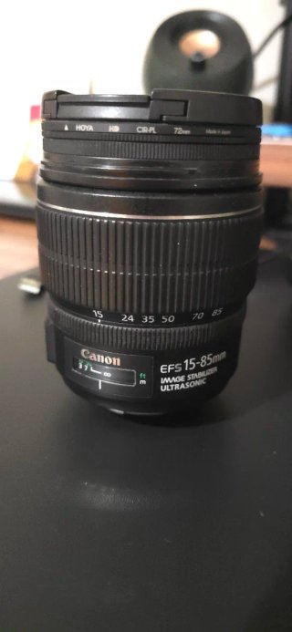 Objetivo Canon EF 15-85mm USM