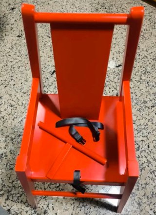 Trona IKEA BLÅMES Roja Madera