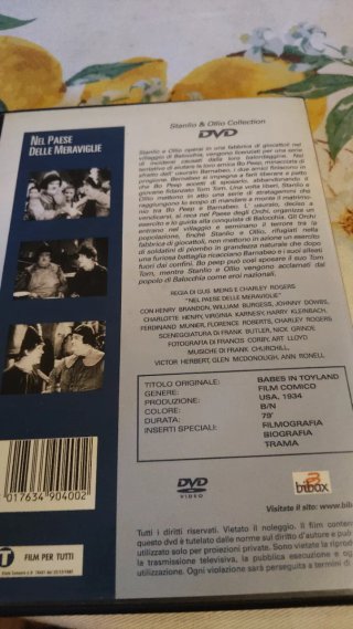 DVD Stanlio & Ollie Collection - Nel Paese delle M