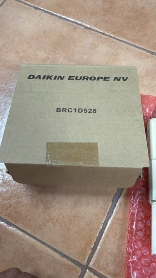 Termostato Daikin BRC1D52
