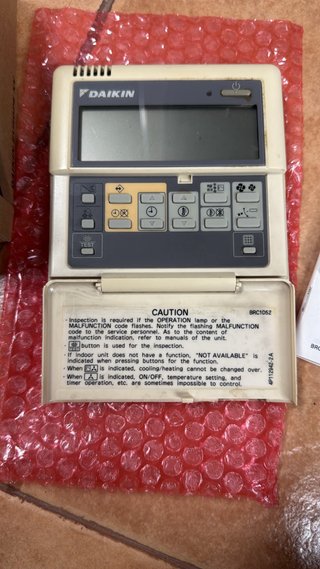 Termostato Daikin BRC1D52