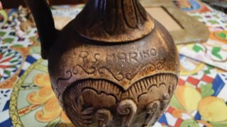 Vaso decorativo in ceramica