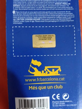 Cepillo Dientes FC Barcelona Oficial
