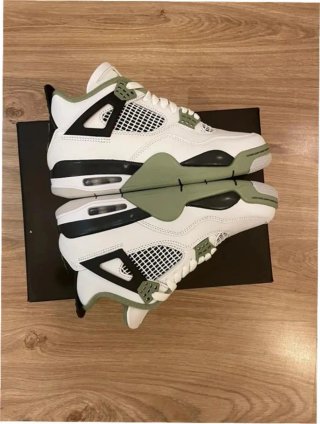 Jordan 4 Retro Seafoam Talla 44