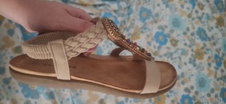 Sandalias Beige Talla 37