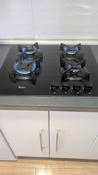 Placa de gas Whirlpool 4 fuegos