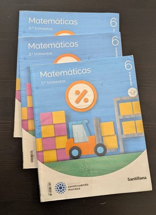 Matemáticas, 6 Primaria, Mochila ligera