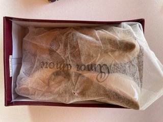 Zapatos de tacón Amor Amore beige talla 39