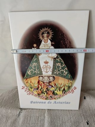 Azulejo Virgen de Covadonga