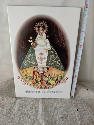 Azulejo Virgen de Covadonga