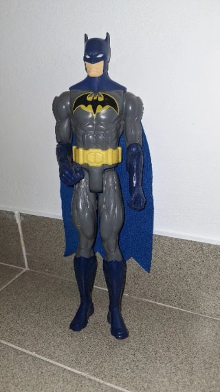 Figura Batman 30 cm con capa azul