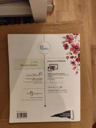 Bioloxía e xeoloxía, 4o Secundaria