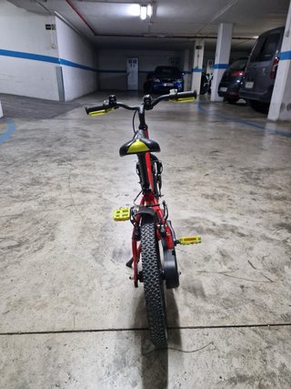 Bicicleta Infantil Decathlon Roja 16