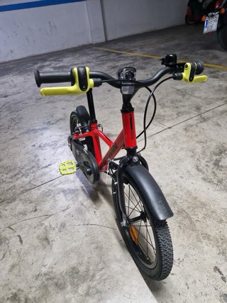 Bicicleta Infantil Decathlon Roja 16