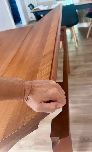 Mesa de comedor/ Escritorio  de Madera  de Cerezo.