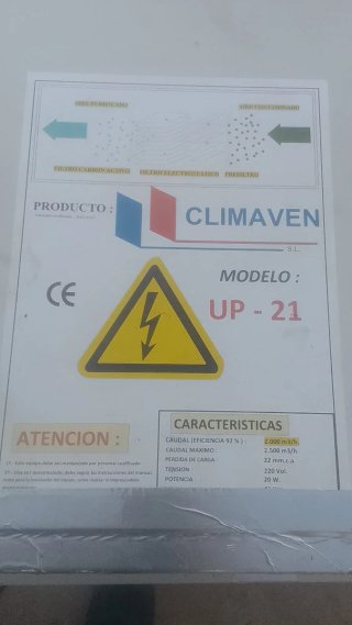 Campana extractora hostelería