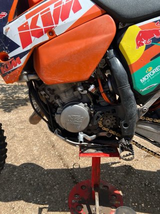 KTM 125 EXC 2006 Carnet A1/B Coche