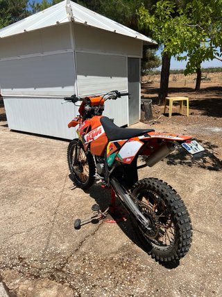 KTM 125 EXC 2006 Carnet A1/B Coche