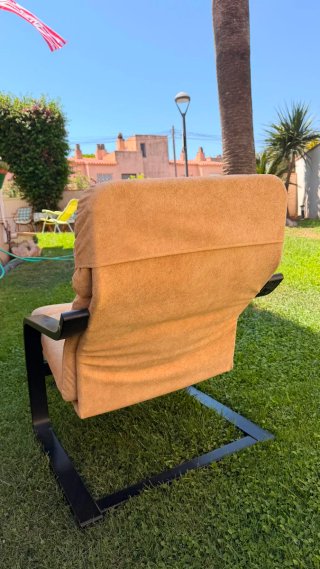 Butaca relax con balancín y reposapiés poco uso