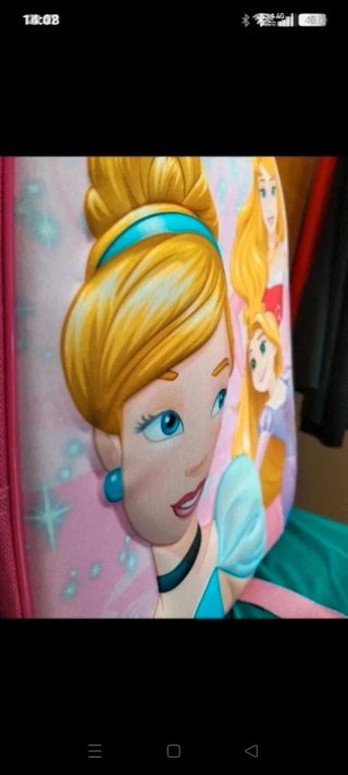 Mochila infantil Disney Princesas 3D