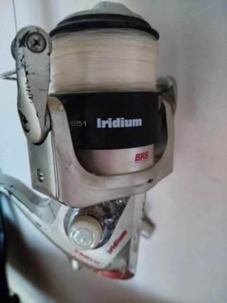 Caña de pescar Iridium con carrete