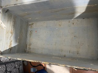 Baúl antiguo de madera Higinio Carrascal.