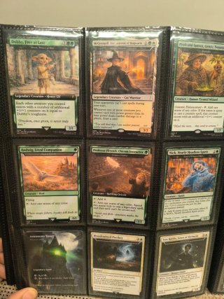 Lote Cartas Magic The Gathering Harry Potter