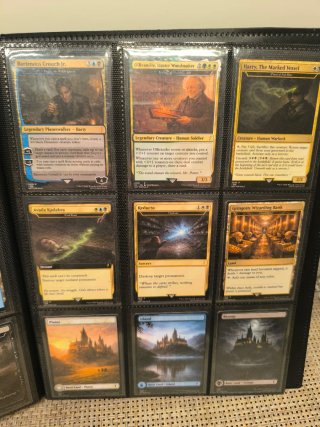 Lote Cartas Magic The Gathering Harry Potter