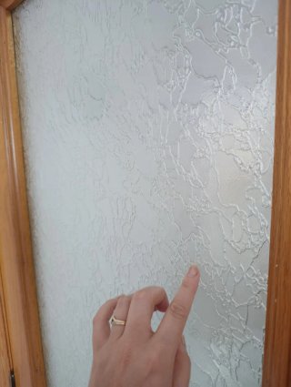 Puerta interior madera cristal vintage 0.70x201