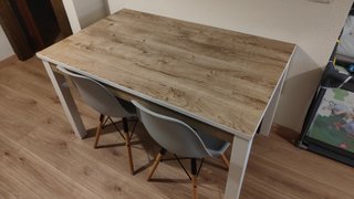 Mesa de comedor extensible