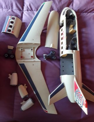 Avión Playmobil y Arca de Noé