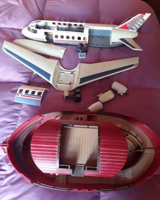 Avión Playmobil y Arca de Noé