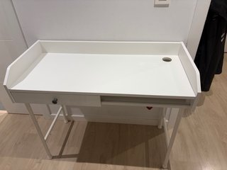 Escritorio Ikea Blanco 100x46x84