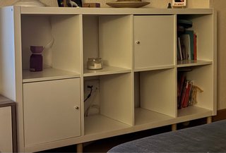 Mueble Modular Blanco Estantería