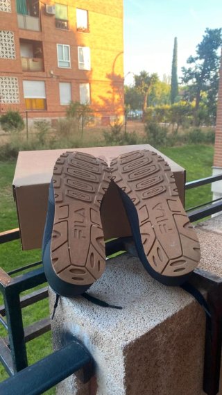 Zapatillas Fila Zuro Talla 41 Negras