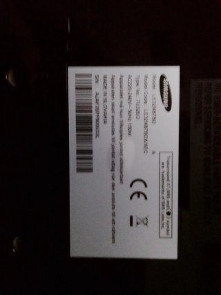 Televisor Samsung+mando+cable