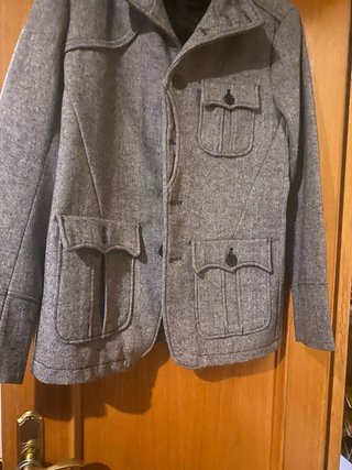 Abrigo H&M gris hombre nuevo